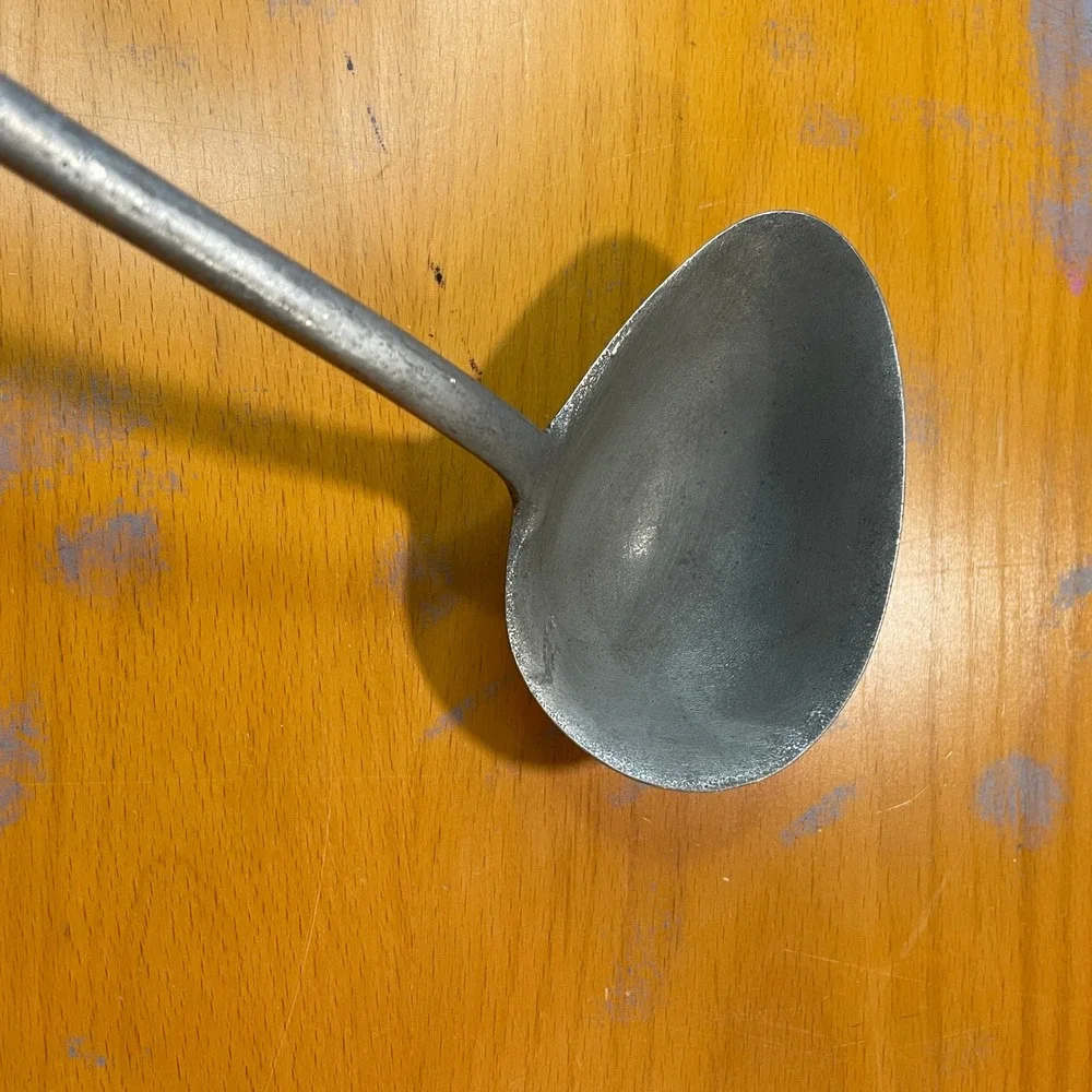 Vintage Pewtarex York Pa USA Cast Metal 13 in Ladle Spoon Dipper Serving Utensil